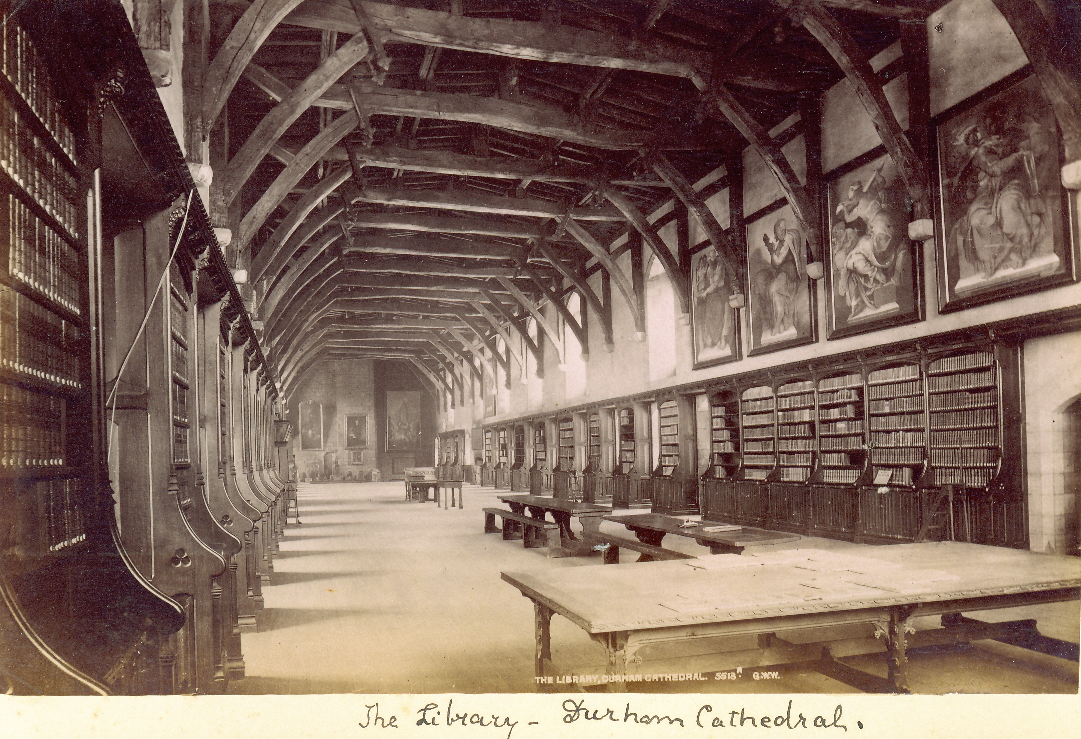 Photograph: Interior view of the Library