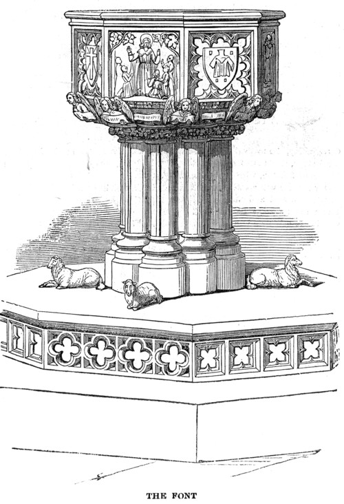 Font of the Church of St. Stephen