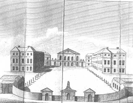 Engraving of the Foundling Hospital