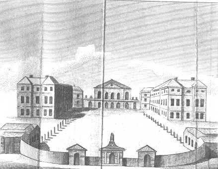 Engraving of the Foundling Hospital