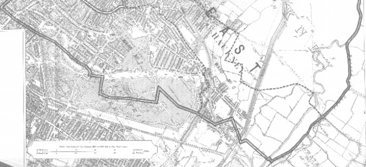 Map of Hackney