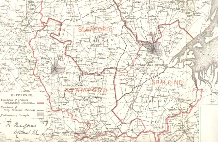 Lincolnshire map