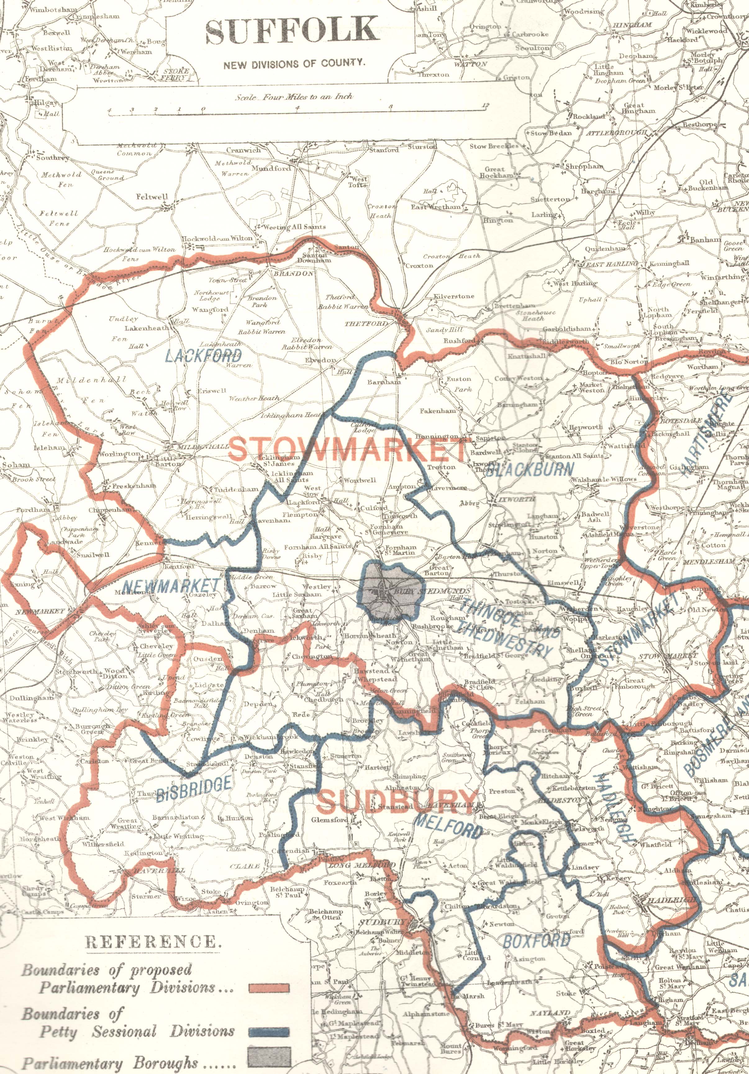Map of the County