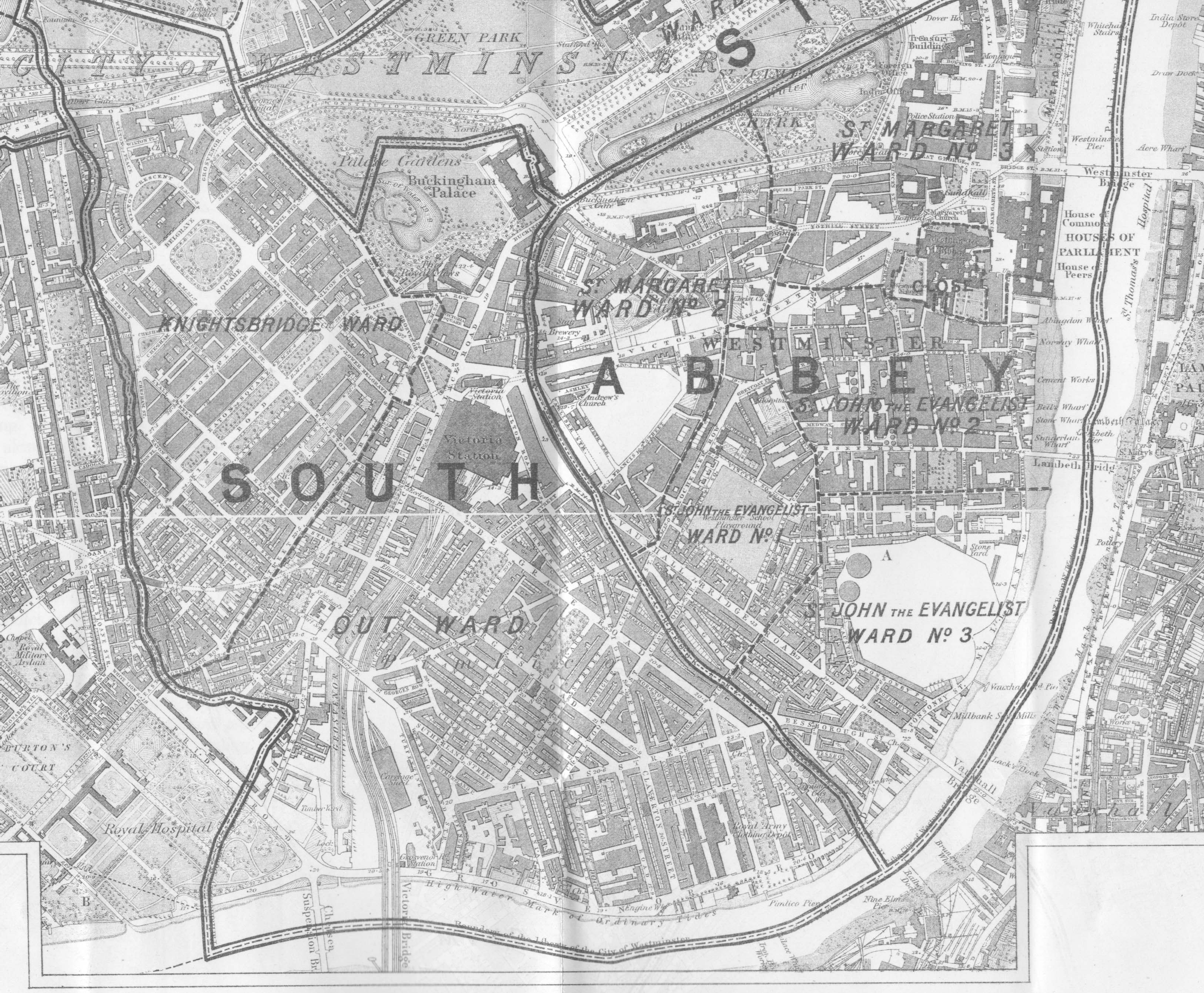 Westminster map