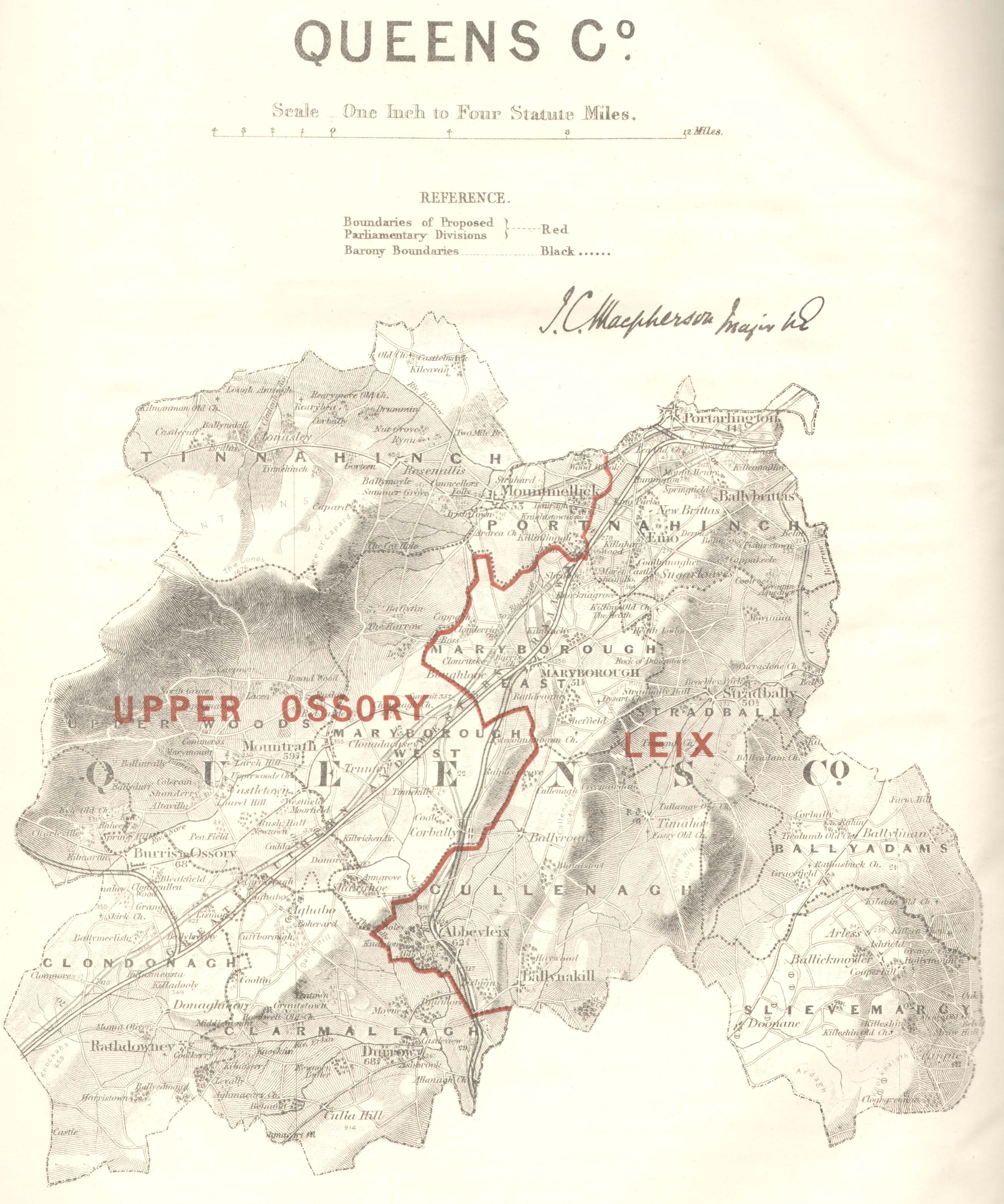 Map of Queens County , published 1885