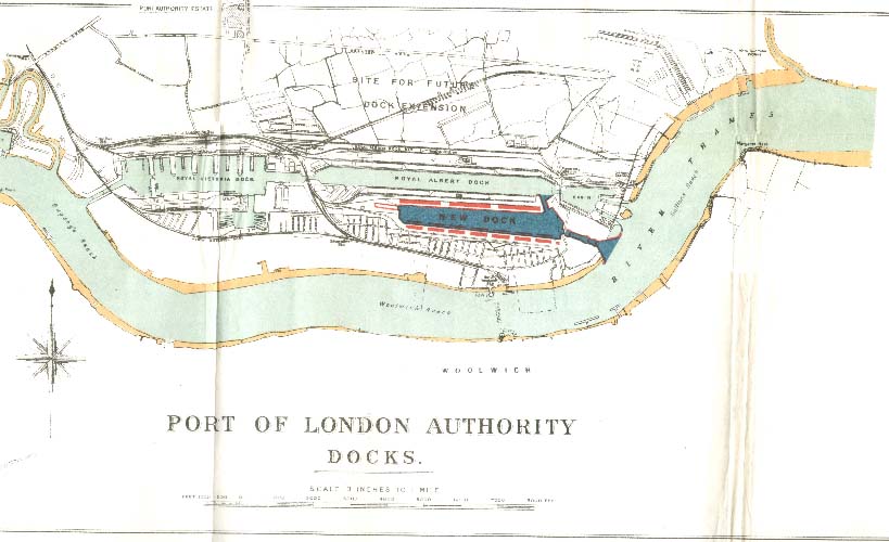 Port of London Authority Docks