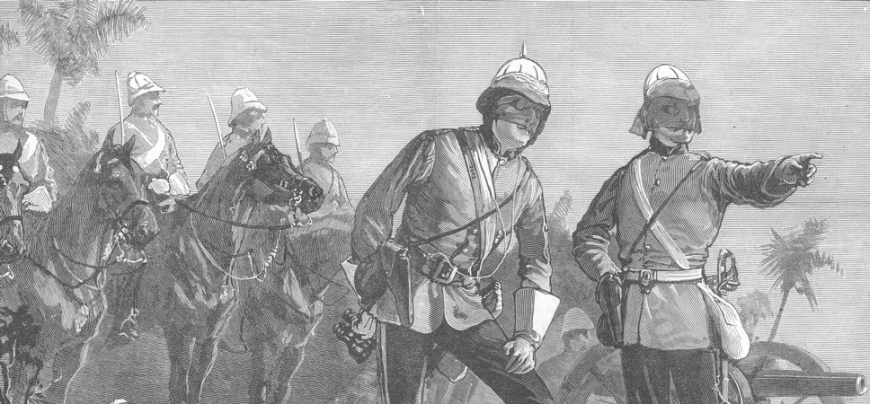 British Officers in Egypt
