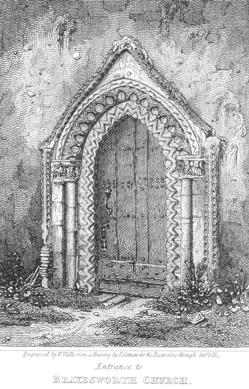 entrance to Brayesworth Church